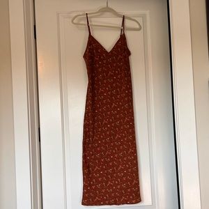 Wild Fable Satin Midi dress